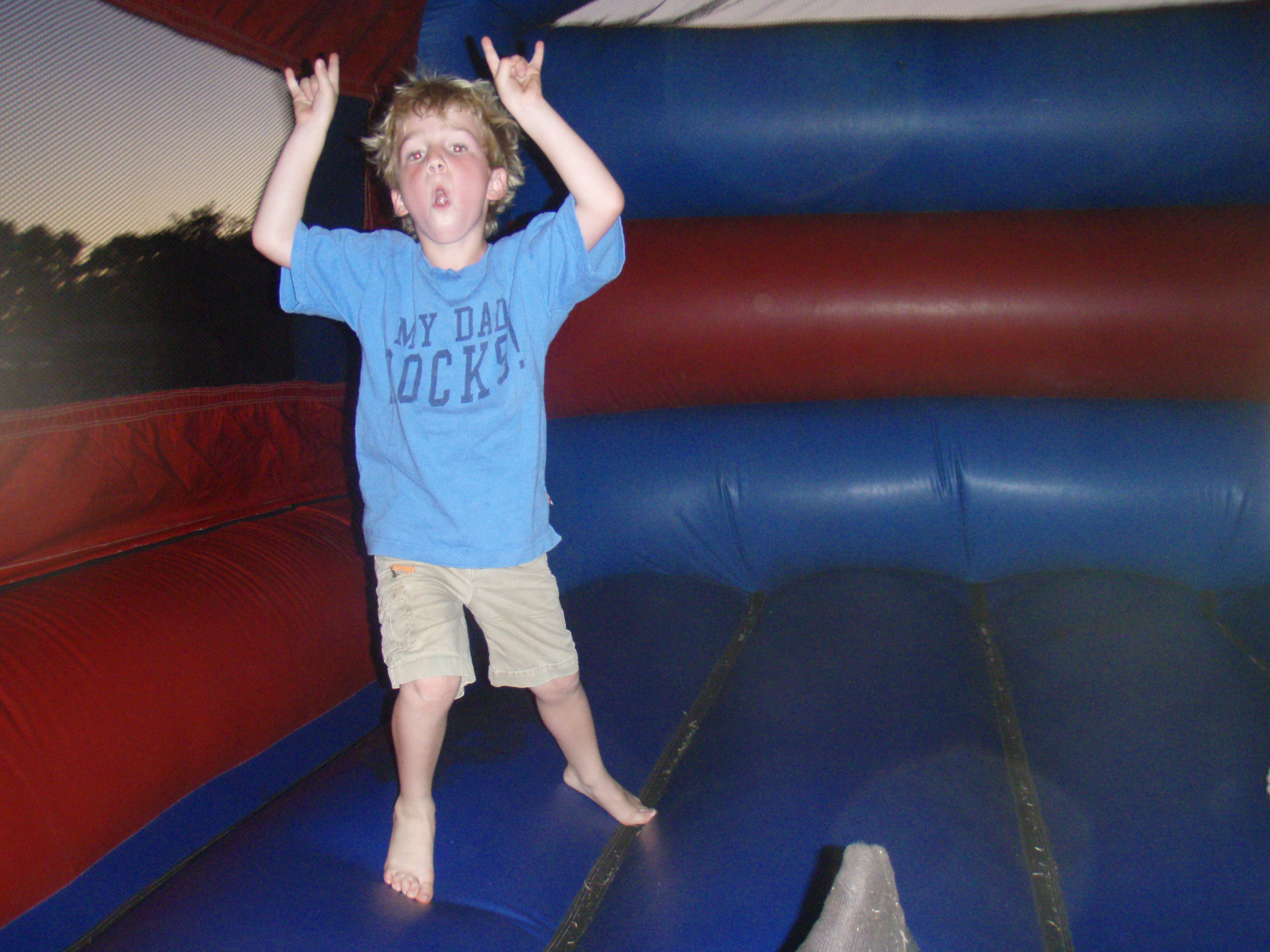 Moon Bounce The Outdoor School and Champions Retreat