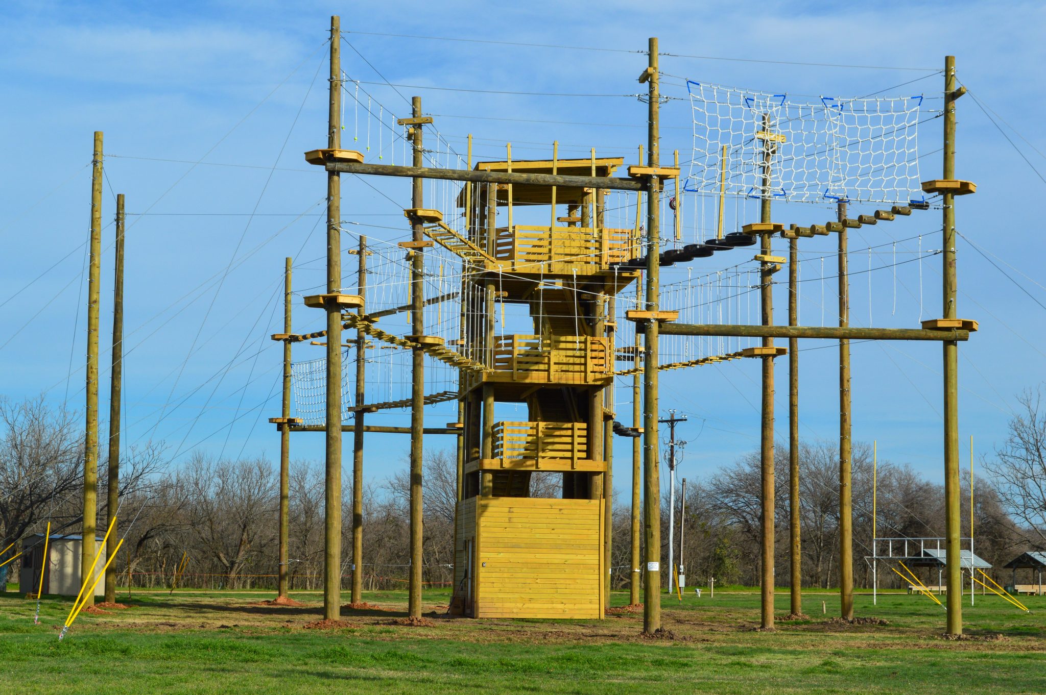 Mid Ropes Course Course Descriptions - The Outdoor School and Champions Retreat